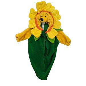 Disney Store Winnie the Pooh Flower Halloween Costume Baby 0-3 M Bunting Pod